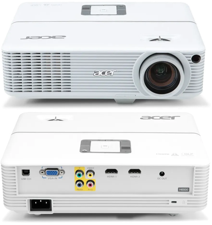 Юстировка Acer H6500