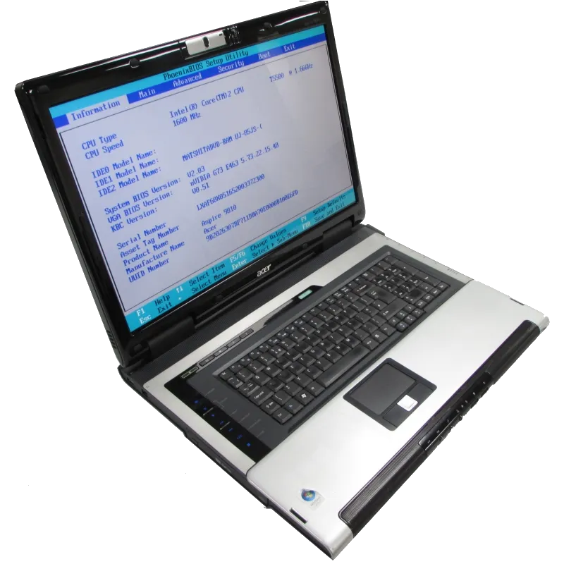 Замена клавиатуры Acer Aspire 9813WKMi