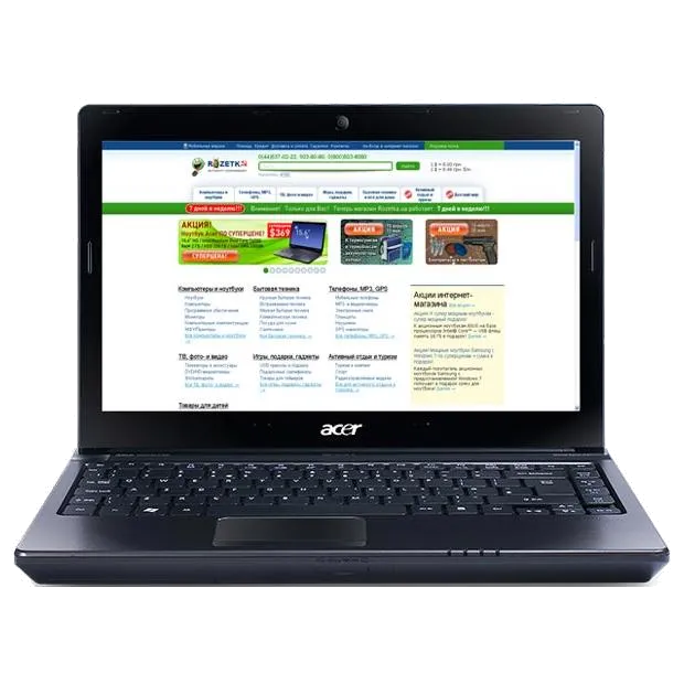 Замена клавиатуры Acer Aspire 3750